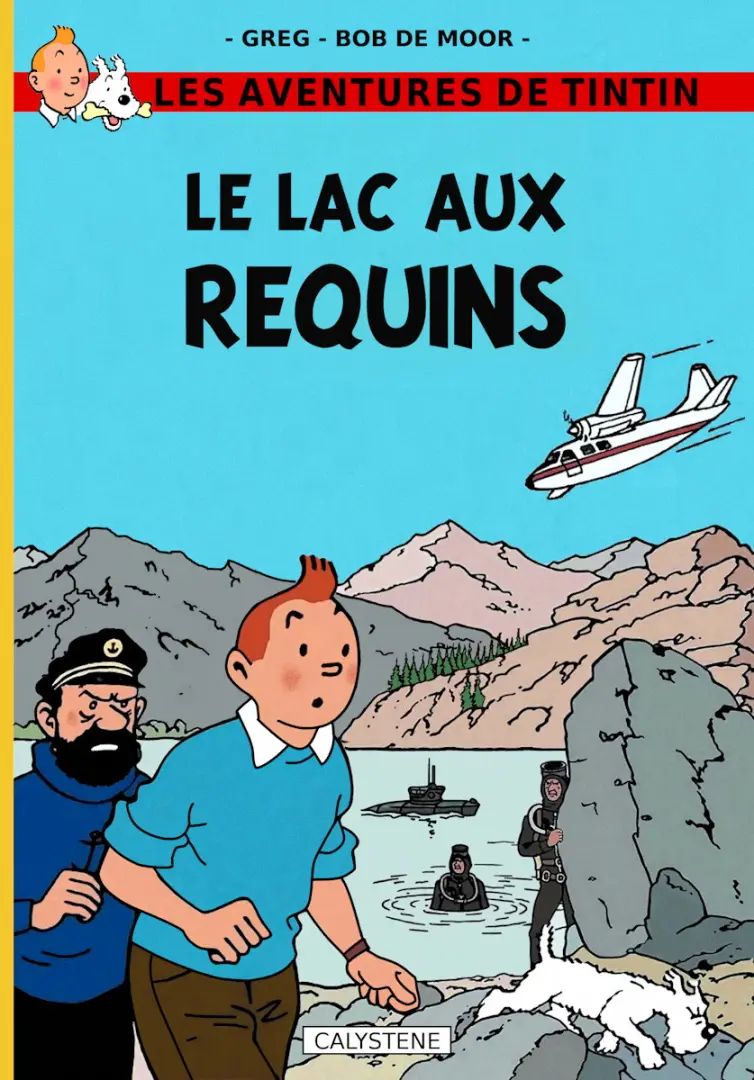 Couverture de l'album Tintin Tintin et le lac aux requins
