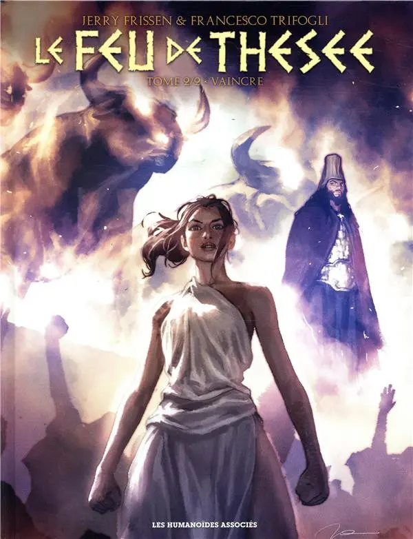 Couverture de l'album Le feu de Thésée Tome 2 Vaincre