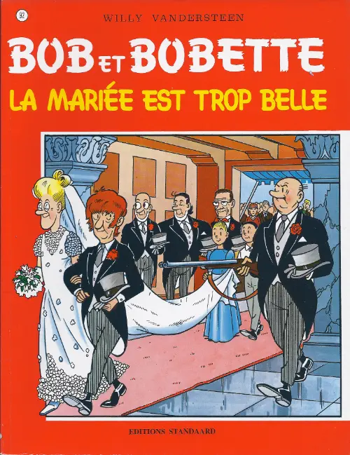 Couverture de l'album Bob et Bobette Tome 92 La mariée est trop belle