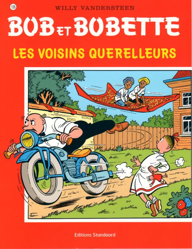 Couverture de l'album Bob et Bobette Tome 126 Les voisins querelleurs