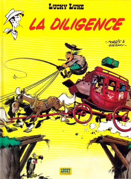 Couverture de l'album Lucky Luke Tome 32 La Diligence