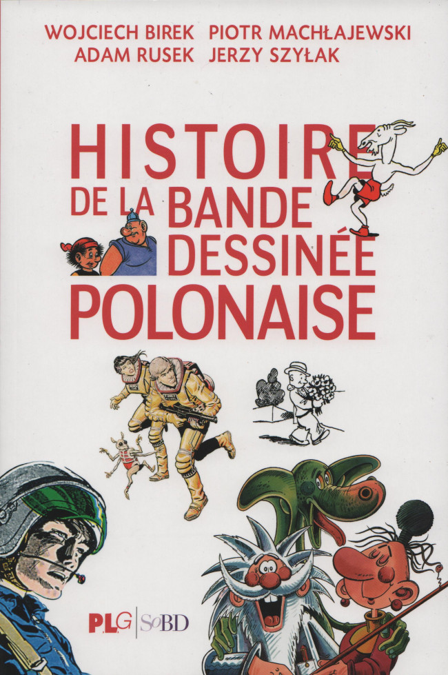 Couverture de l'album Histoire de la bande dessinée polonaise
