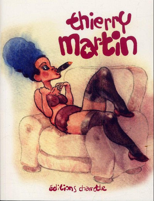 Couverture de l'album Thierry martin - artbook