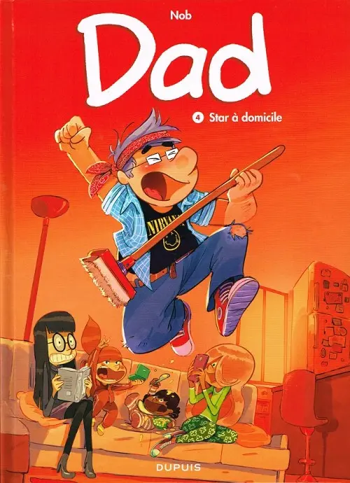 Couverture de l'album Dad Tome 4 Star à domicile