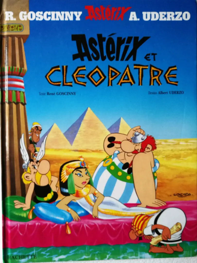 Couverture de l'album Astérix Tome 6 Astérix et Cléopâtre