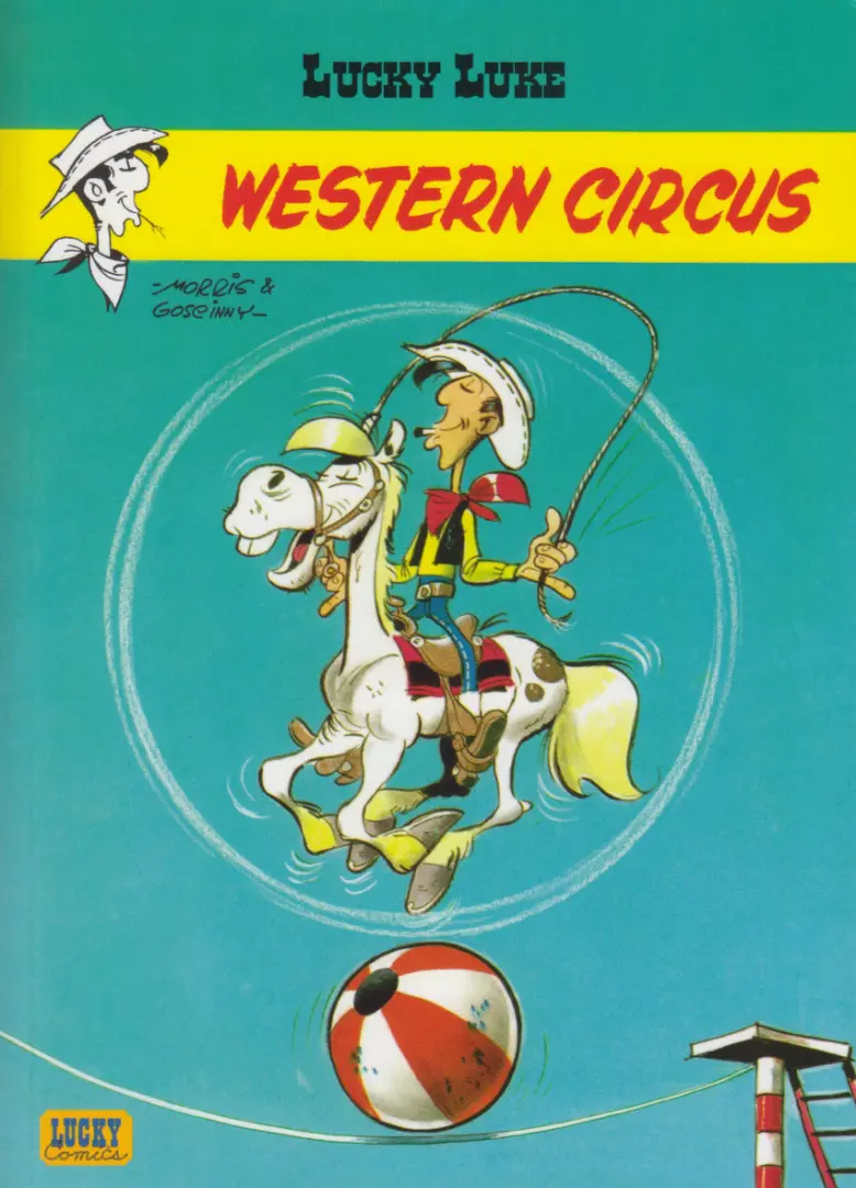 Couverture de l'album Lucky Luke Tome 36 Western Circus