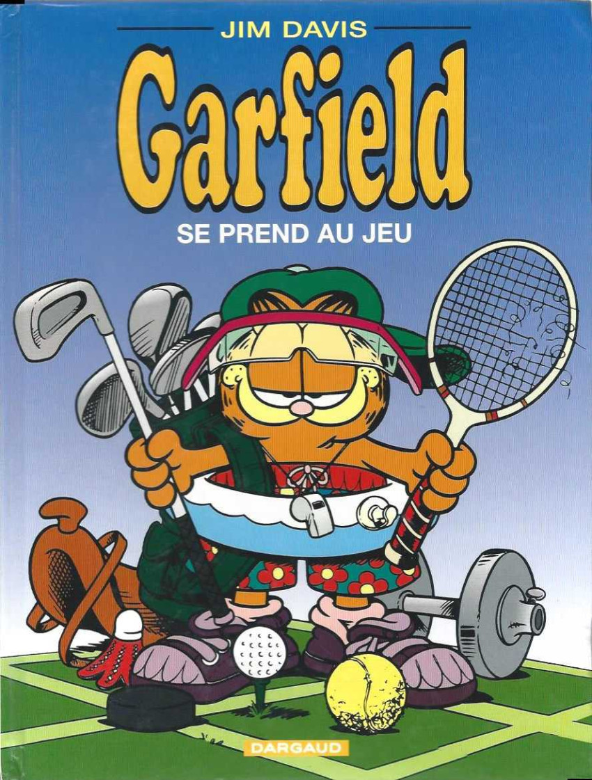 Couverture de l'album Garfield Tome 24 Garfield se prend au jeu