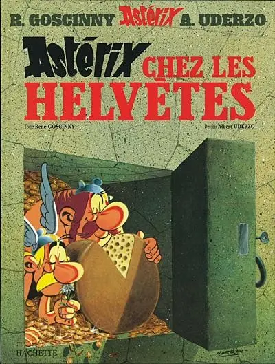 Couverture de l'album Astérix Tome 16 Astérix chez les helvètes