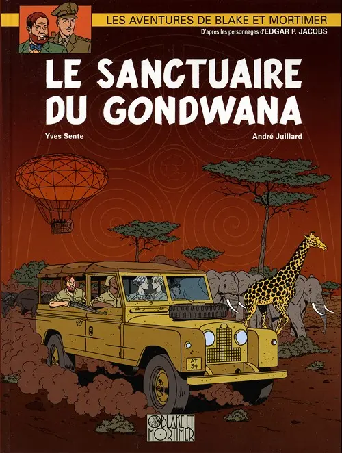 Couverture de l'album Blake et Mortimer Tome 18 Le Sanctuaire du Gondwana