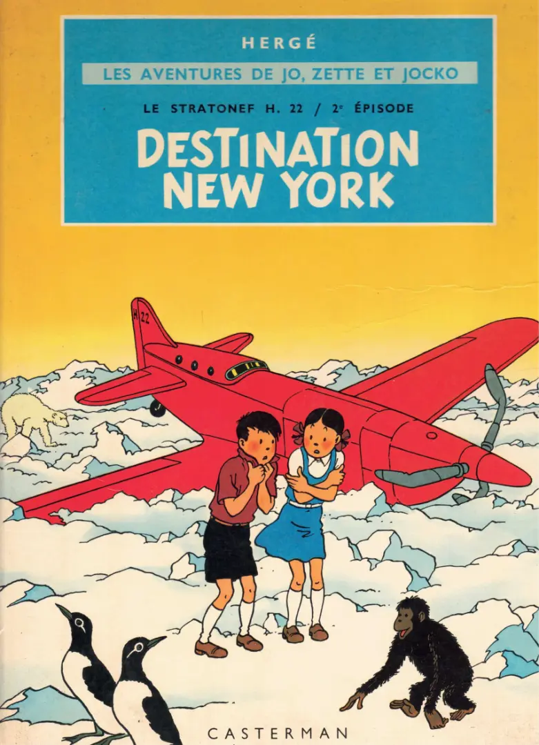 Couverture de l'album Les Aventures de Jo, Zette et Jocko Tome 2 Destination New York
