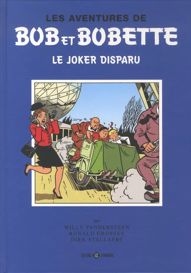 Couverture de l'album Bob et Bobette Tome 7 Le joker disparu