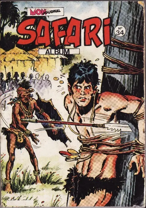 Couverture de l'album Safari Album N° 34