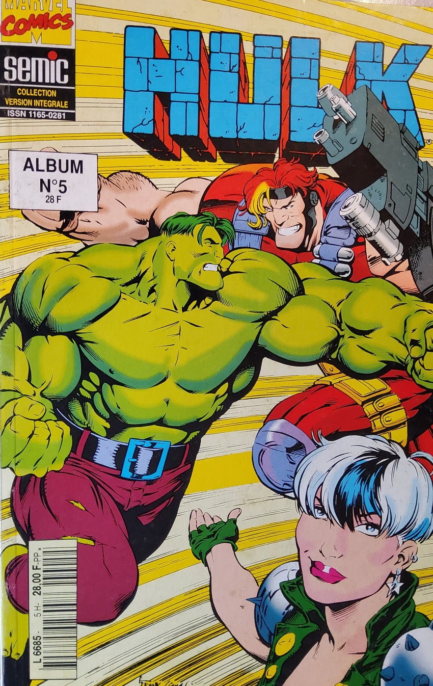 Couverture de l'album Hulk Album N° 5