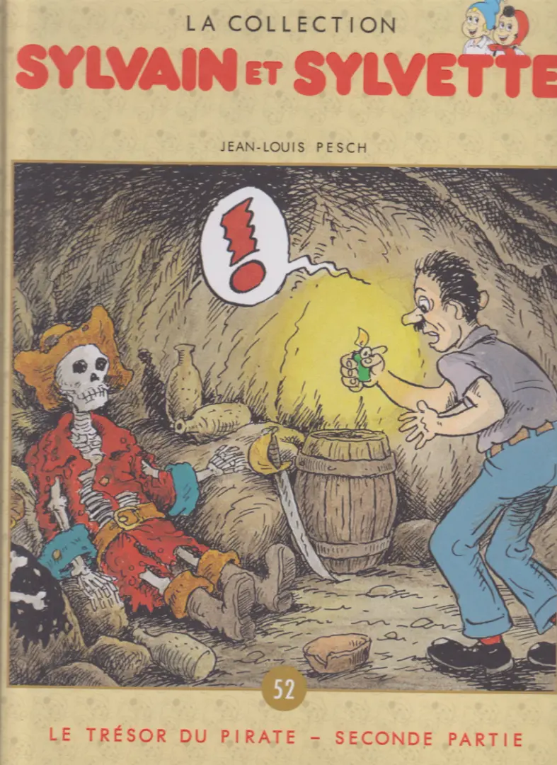Couverture de l'album Sylvain et Sylvette Tome 52 Le trésor du pirate - seconde partie