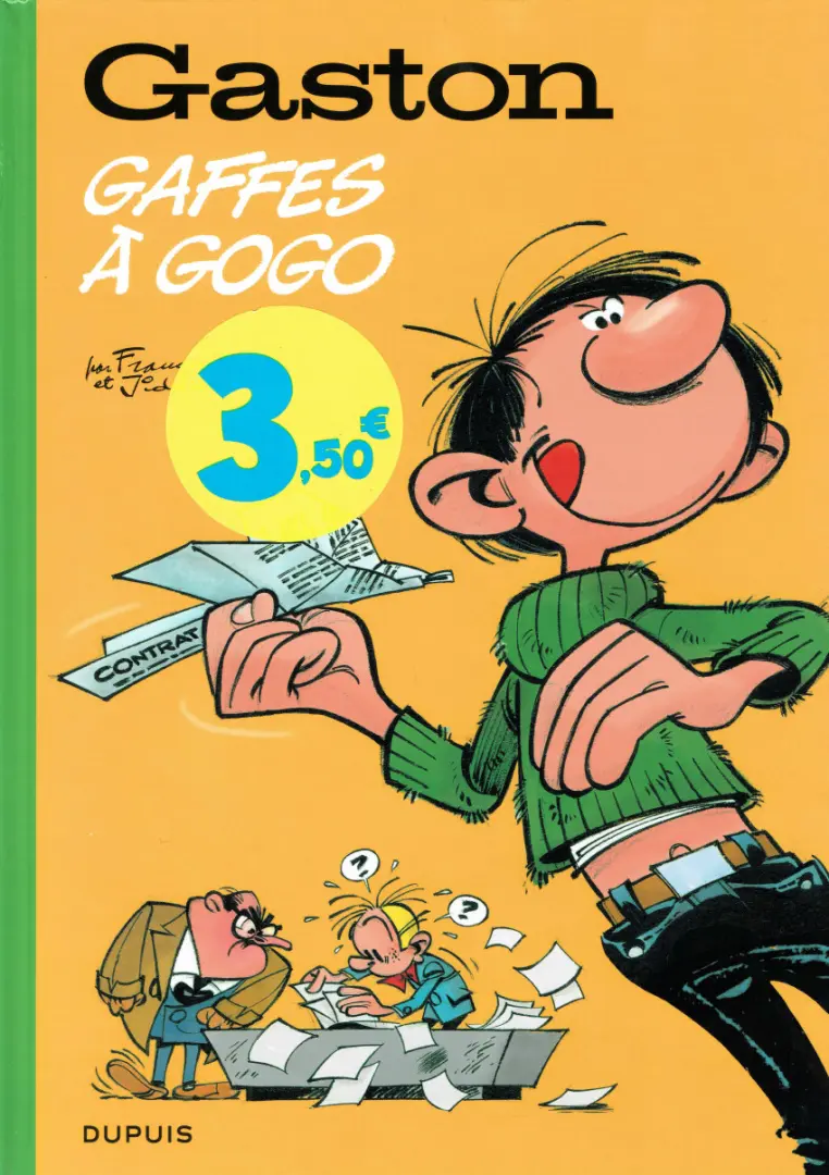 Couverture de l'album Gaston Tome 5 Gaffes à gogo