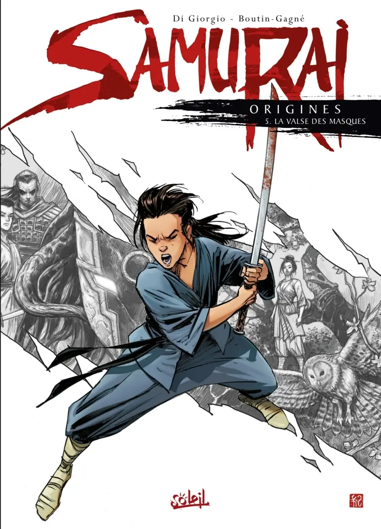 Couverture de l'album Samurai Origines Tome 5 La Valse des masques