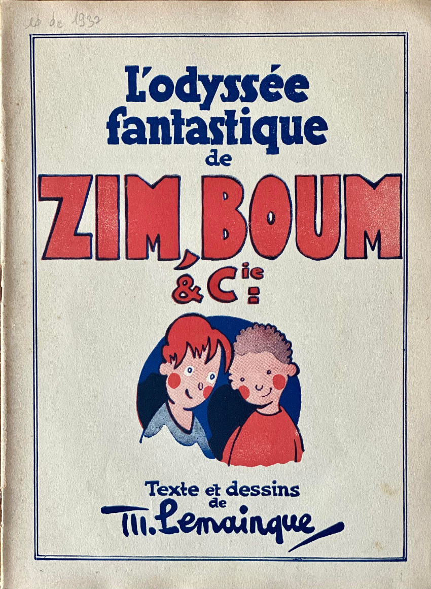 Couverture de l'album Zim, Boum, Niquet et Tif Rouge Tome 2 L'Odyssée fantastique de Zim, Boum & Cie