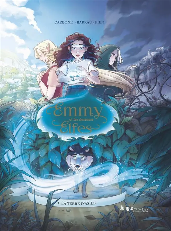 Couverture de l'album Emmy et les derniers elfes 1 La terre d'asile