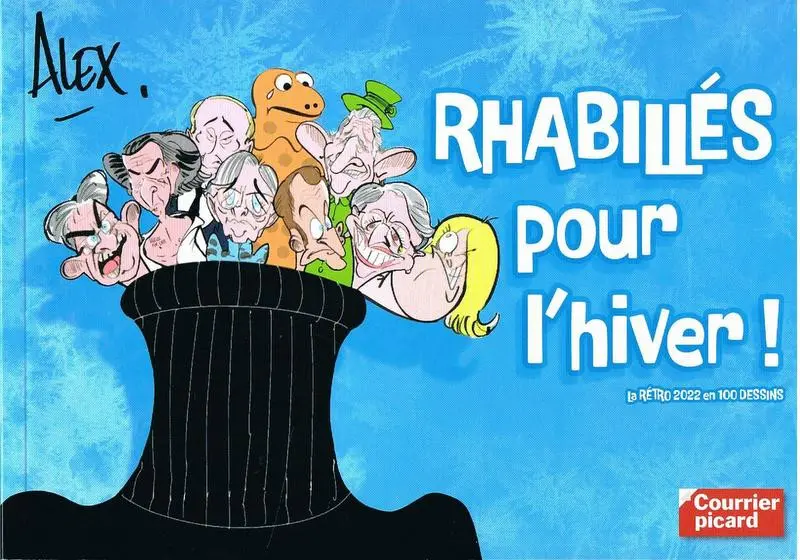 Couverture de l'album Rhabillés pour l'hiver ! La rétro 2022 en 100 dessins