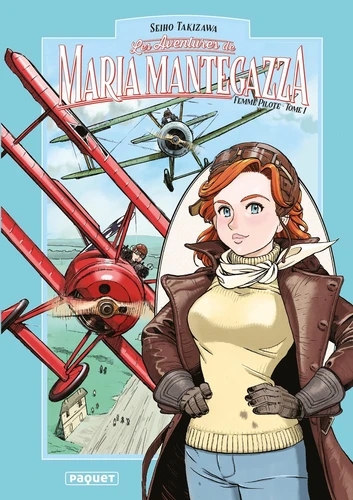 Couverture de l'album Maria Mantegazza, femme pilote 1