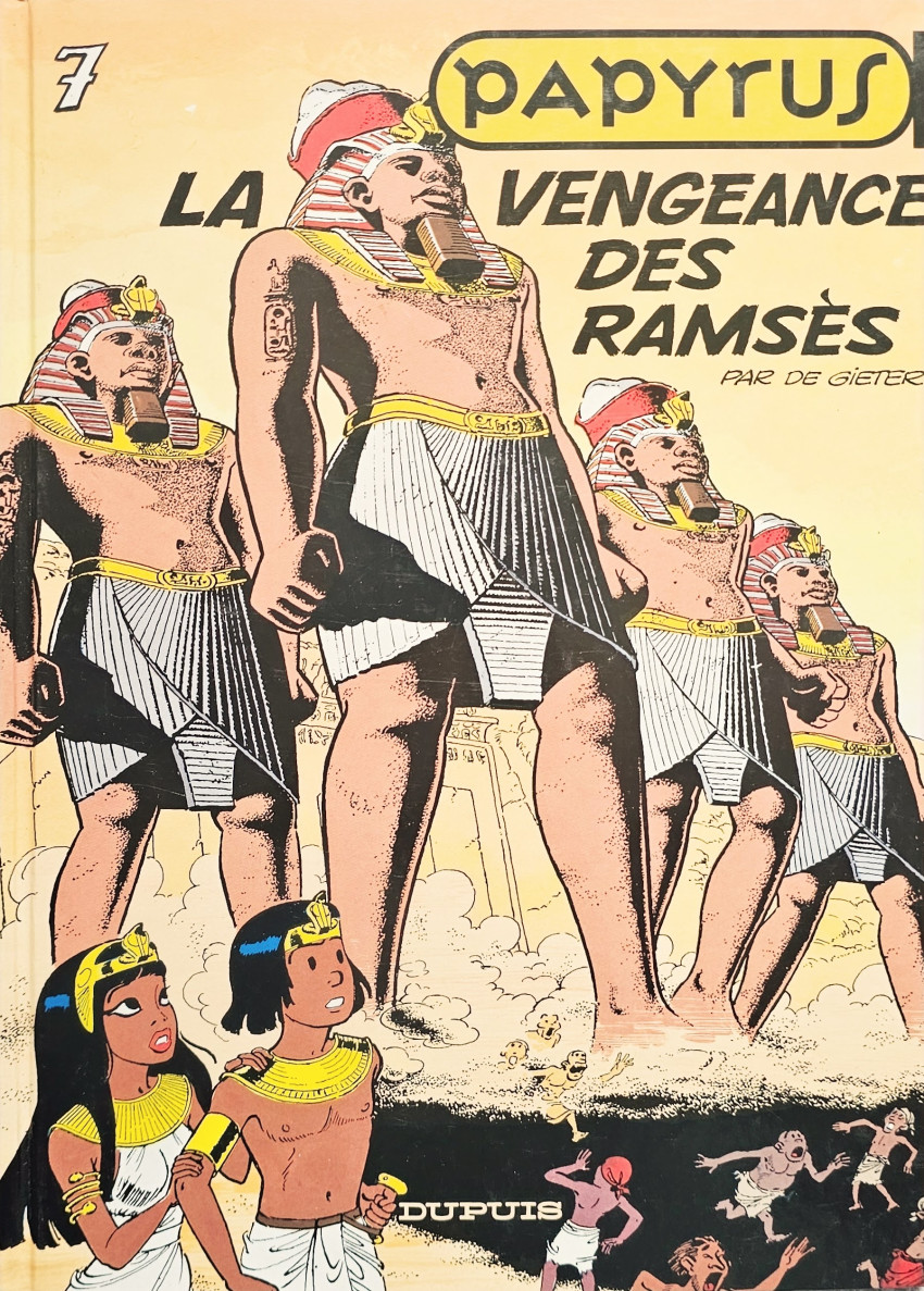 Couverture de l'album Papyrus Tome 7 La vengeance des Ramsès