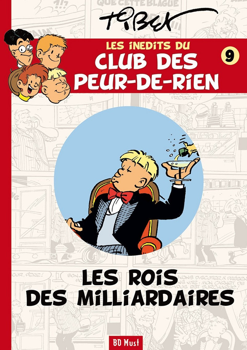 Couverture de l'album Le Club des Peur-de-rien Les inédits Tome 9 Les rois des milliardaires