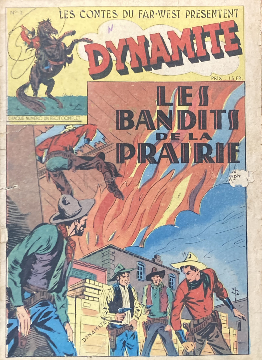 Couverture de l'album Dynamite N° 2 Les bandits de la prairie