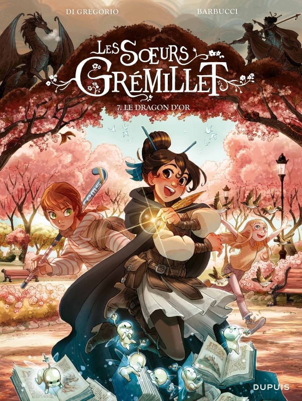 Couverture de l'album Les Soeurs Grémillet Tome 7 Le dragon d'or