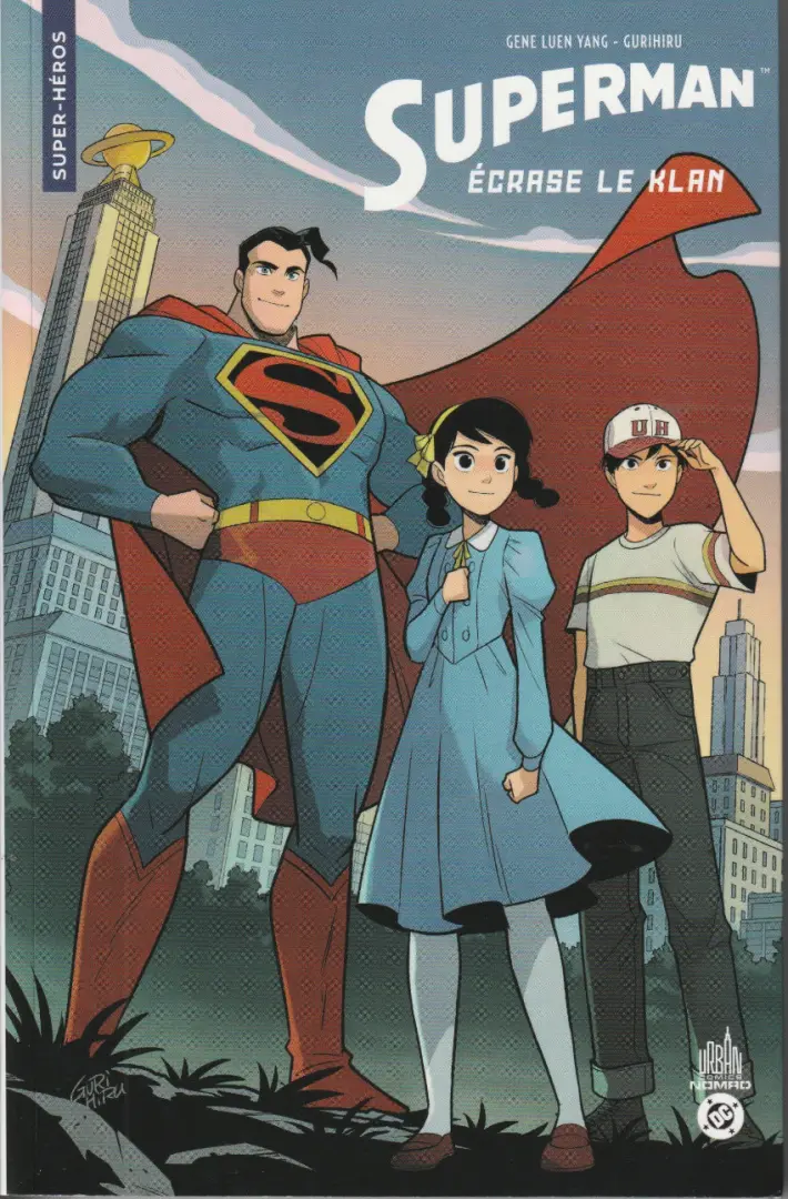 Couverture de l'album Superman écrase le Klan