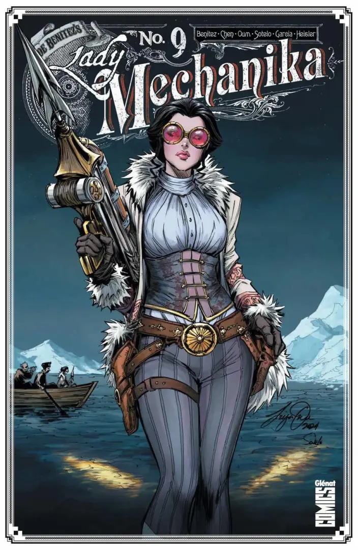 Couverture de l'album Lady Mechanika N° 9 Le Diable du lac