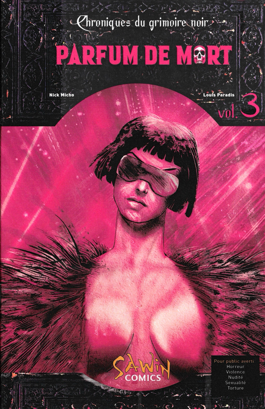 Couverture de l'album Les chroniques du grimoire noir Vol. 3 Parfum de mort