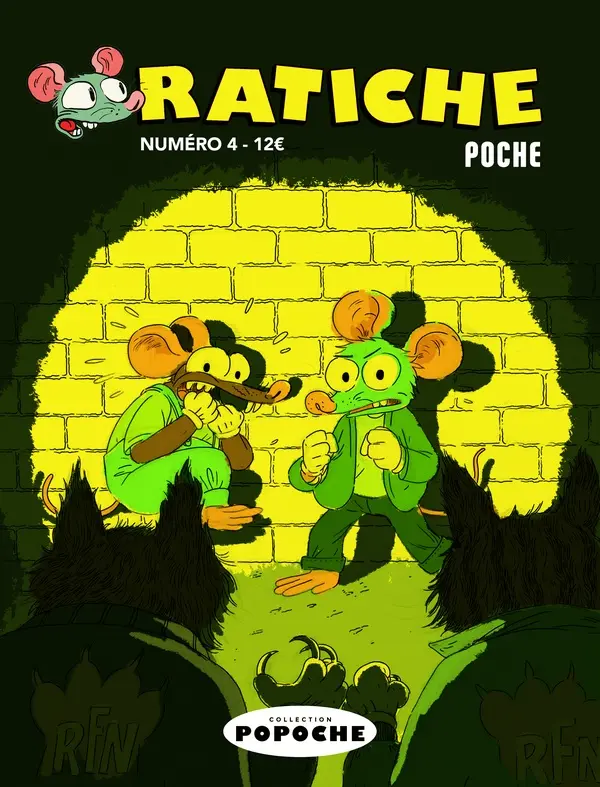 Couverture de l'album Ratiche Poche numéro 4