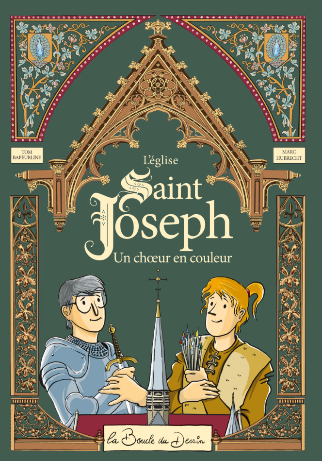 Couverture de l'album L'église Saint-Joseph Un choeur en couleur