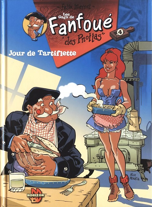 Couverture de l'album Les gags de Fanfoué des Pnottas Tome 4 Jour de Tartiflette