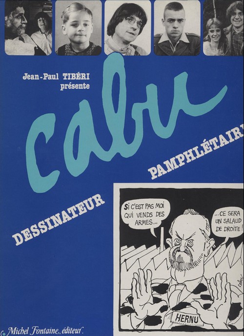 Couverture de l'album Cabu dessinateur pamphlétaire