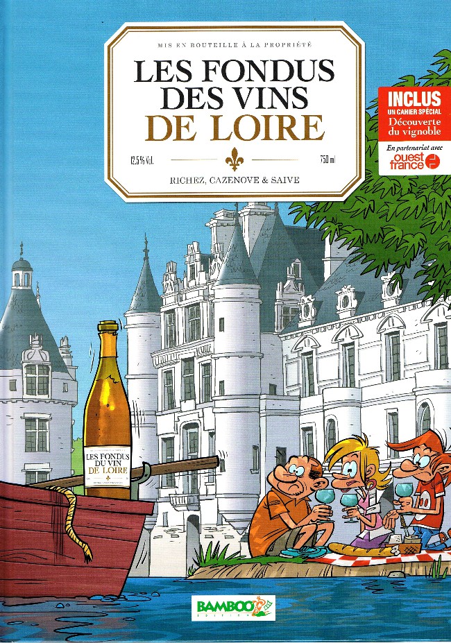 Couverture de l'album Les Fondus du vin Tome 7 Loire