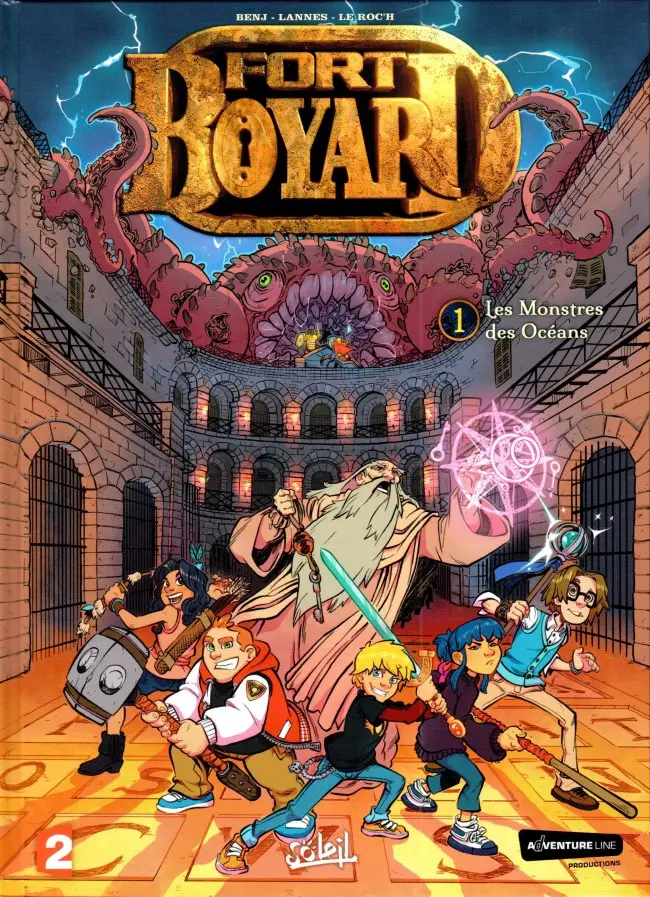 Couverture de l'album Fort Boyard Tome 1 Les Monstres des Océans