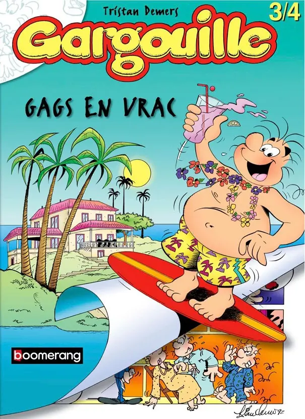 Couverture de l'album Gargouille Tome 3/4 Pour l'humour de l'art...
