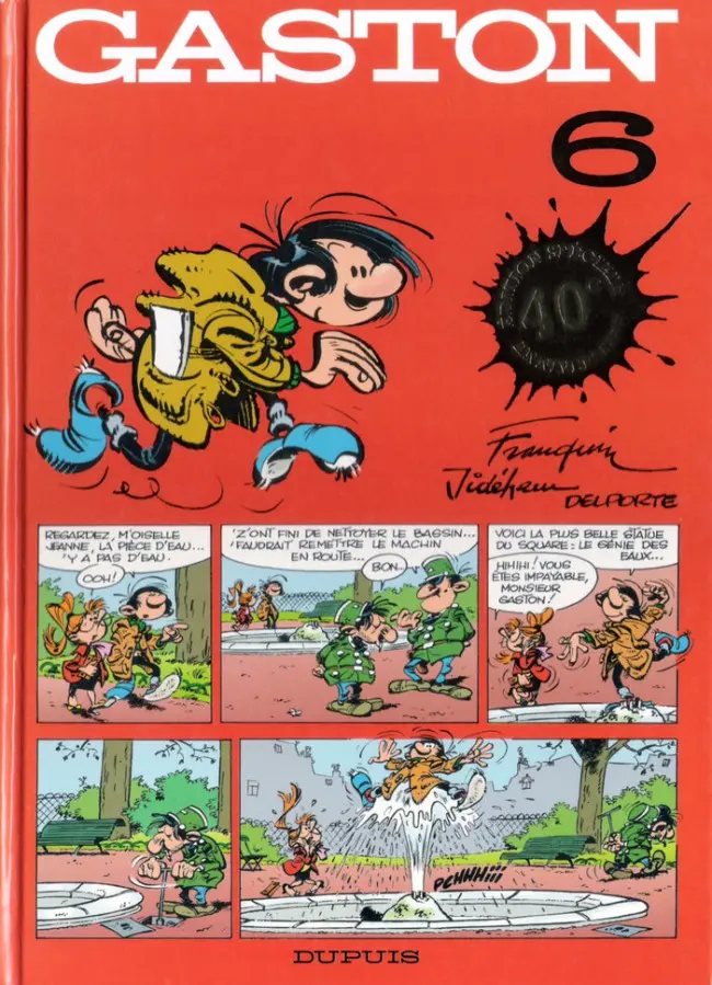 Couverture de l'album Gaston Tome 6