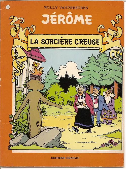 Couverture de l'album Les fabuleux voyages de Jérôme Tome 10 La sorcière creuse