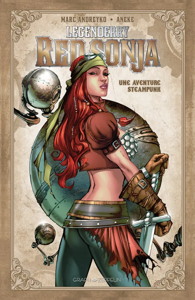 Couverture de l'album Legenderry Tome 3 Red Sonja