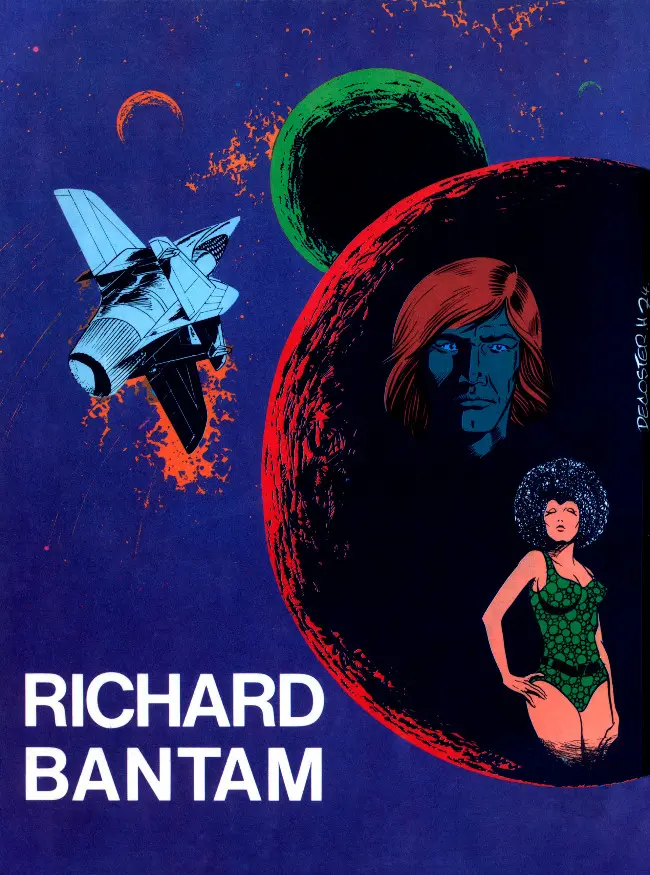 Verso de l'album Richard Bantam, justicier de l'espace Tome 2 Le châtiment des 5 morts