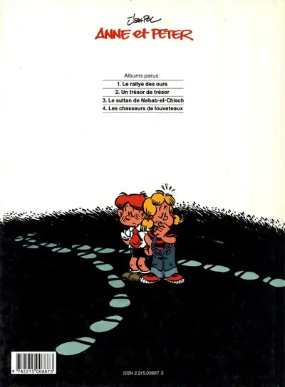 Verso de l'album Anne et Peter Tome 3 Le sultan de Nabab-el-Chisch