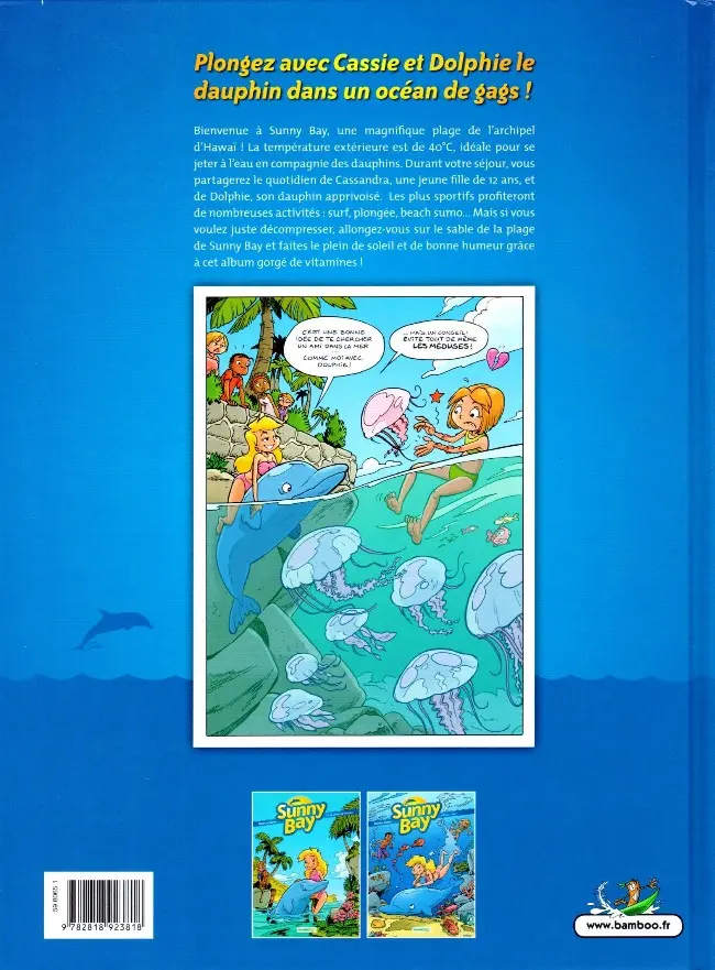 Verso de l'album Sunny Bay Tome 2 À l'eau... Ah !