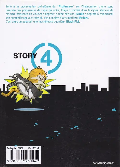Verso de l'album Tokyo esp 4