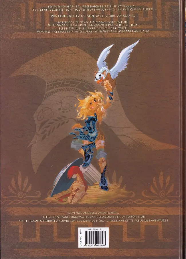 Verso de l'album Atalante - La Légende Tome 9 Le Secret d'Héraclès