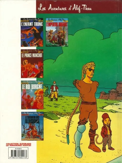 Verso de l'album Les aventures d'Alef-Thau Tome 1 L'enfant tronc