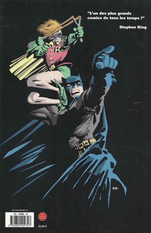 Verso de l'album Batman - Dark Knight The Dark Knight Returns
