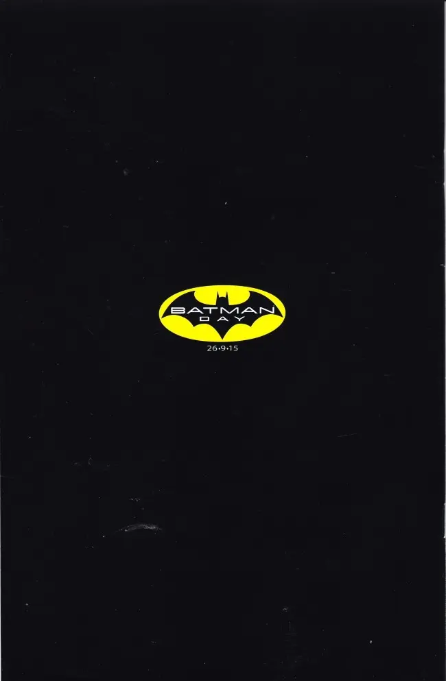 Verso de l'album Batman La Cour des Hiboux - Épisode 1