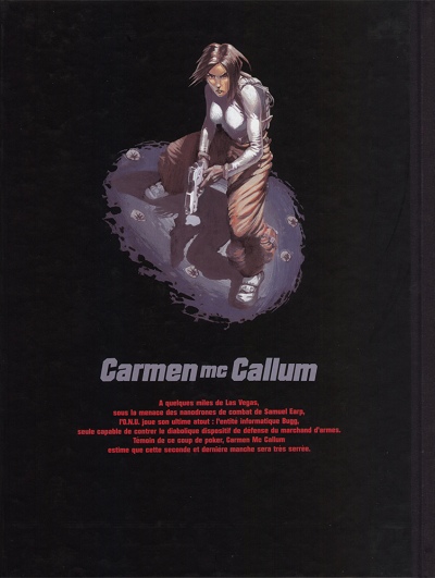 Verso de l'album Carmen Mc Callum Tome 5 Deus Ex Machina